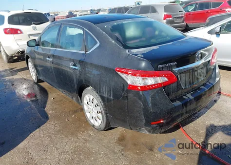 2015 Nissan Sentra S from USA, damaged, VIN 3N1AB7AP6FY376528
